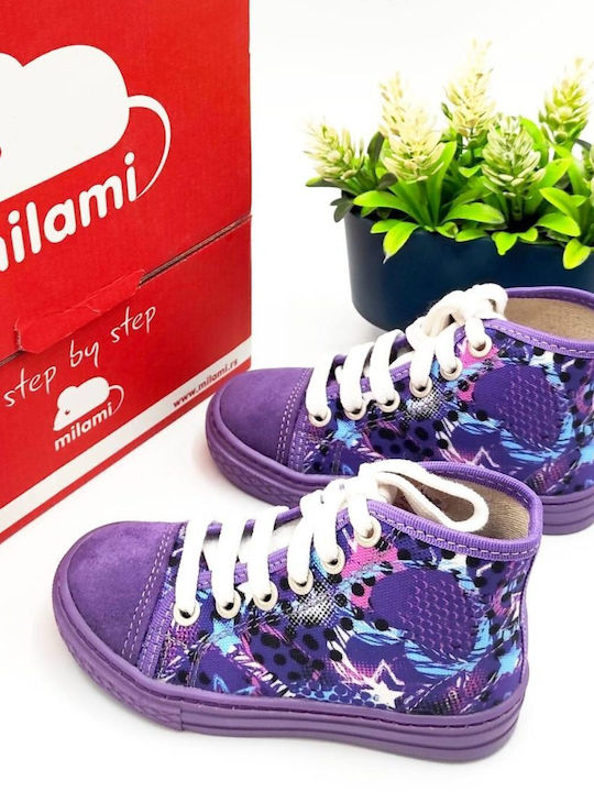 Milami Παιδικά Sneakers Ανατομικά Μωβ