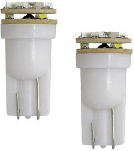 Auto Gs Lamps Car T10 LED White 2pcs