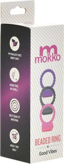 Mokko Toys Δονούμενο Δαχτυλίδι Πέους Σιλικόνης Μωβ