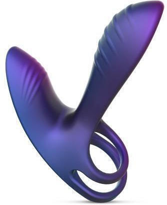 Infinity Ignite Remote Vibrating Δονούμενο Δαχτυλίδι Πέους Σιλικόνης Μωβ HUE015