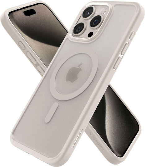 Spigen Ultra Hybrid Back Cover Plastic 2mm Beige (iPhone 15 Pro)