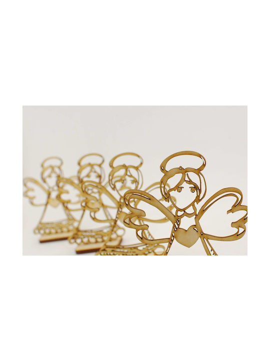 Grawnet Christmas Angel Ornament Burgundy 10x12cm 3pcs