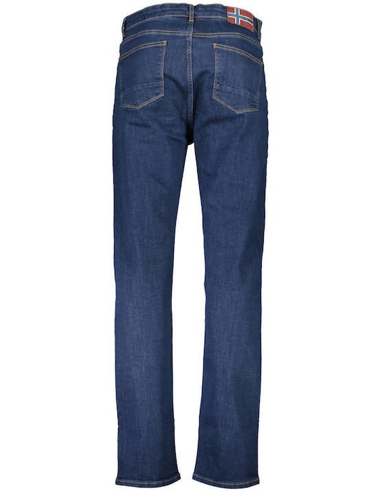 Napapijri Men's Denim Trousers Regular Fit Μπλε