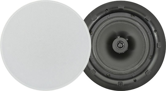 Adastra AD-LP8V Παθητικό Εντοιχιζόμενο Ηχείο 60W (Τεμάχιο) Λευκό 952.262UK