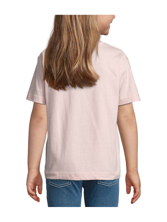 P-Line Kids Blouse Short Sleeve Pink