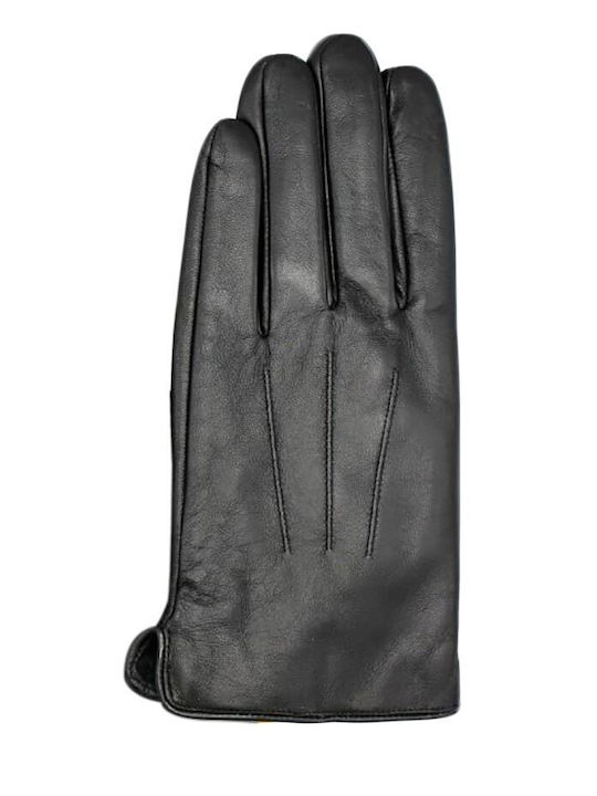 Paperinos Schwarz Leder Handschuhe