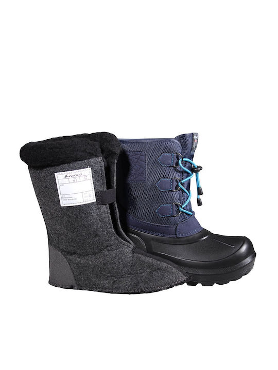 Viking Kids Boots Navy Blue