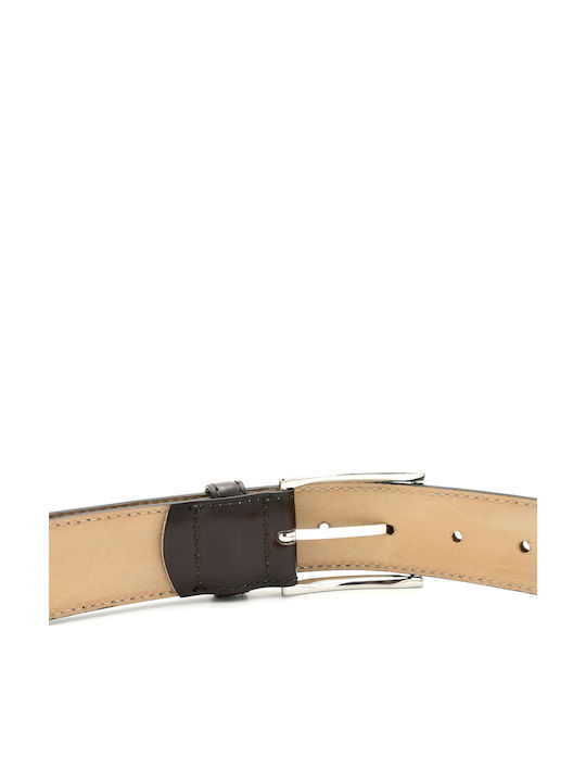 Men's Belt Leather Burgundy