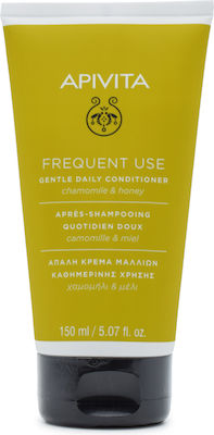 Apivita Frequent Use Conditioner Reconstruction/Nourishment for All Hair Types Chamomile & Honey 150ml