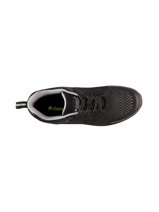 Stenso Pro Race Waterproof Low Work Black S1PS with Certification SR