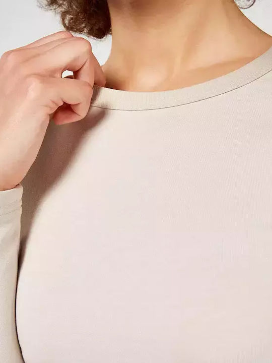 Women's Blouse Long Sleeve Gray