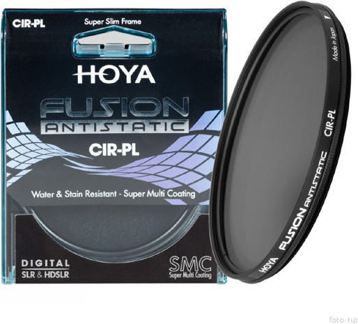 Hoya Fusion Antistatic Filter CPL 43mm with MC Coating for Camera Lenses