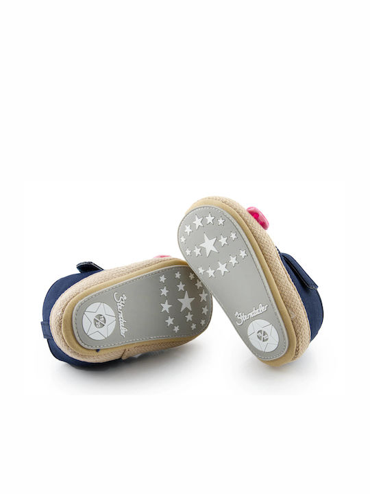 Sterntaler Baby Slippers Navy Blue