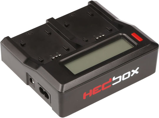 Hedbox Double Battery Charger Compatible with Sony