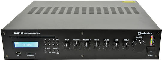 Adastra AD-RMC120 Интегриран Търговски усилвател 120W/100V и USB/FM връзки