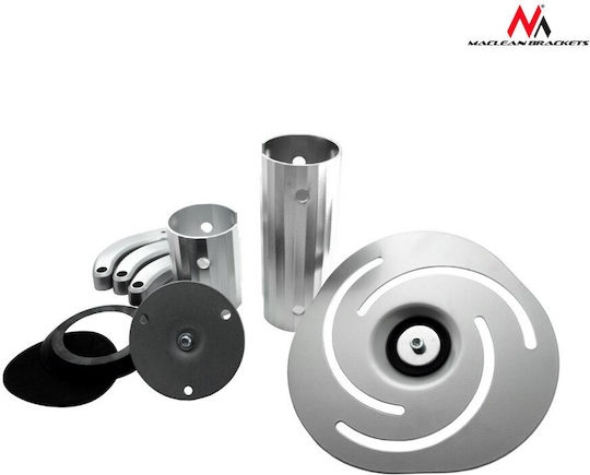 Maclean Energy Projektorhalterung Decke mit maximaler Belastung von 10kg Silber
