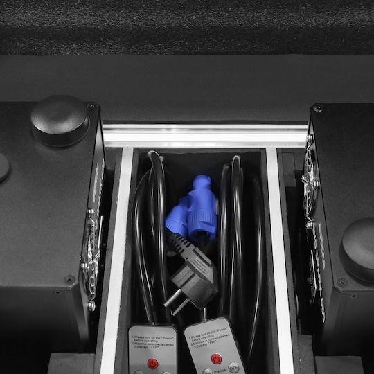 Evolite Spark 600 Twin Set Μηχανή Sparks με Ασύρματο Χειριστήριο και Δυνατότητα Σύνδεσης με Κονσόλα Φωτισμού