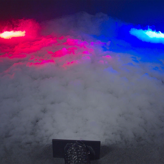 Evolite Evolite Heavy Fog Μηχανή Καπνού 3000W με Ασύρματο Χειριστήριο και Σύνδεση με Κονσόλα Φωτισμού