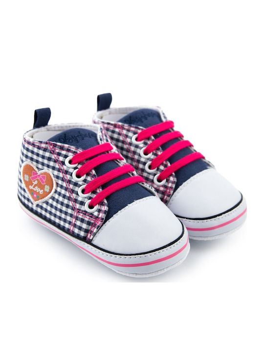 Playshoes Βρεφικά Sneakers Αγκαλιάς Navy Μπλε