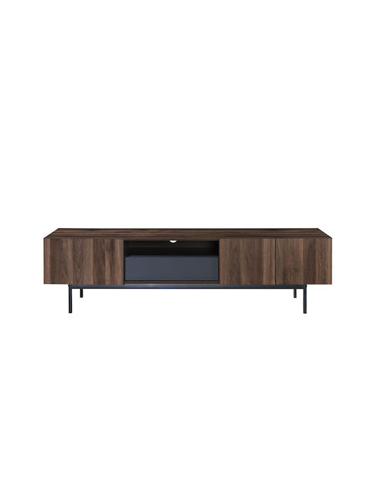Телевизионни Мебели Grooves Wotan Oak - Сив М180xД40xВ50см