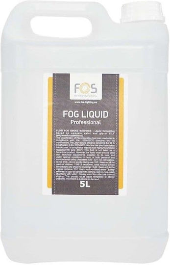 Fos Technologies Liquid for Smoke Machines Fog Supplies Fog Liquid Professional 5lt 5lt L004670