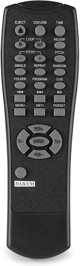 Power Dynamics Rack CD Player PDC-60 DAB+ 1U with DAB+ / FM Receiver