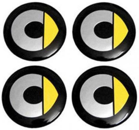 Car Signal Stickers 5.5 x 5.5cm for Car Wheels 4pcs