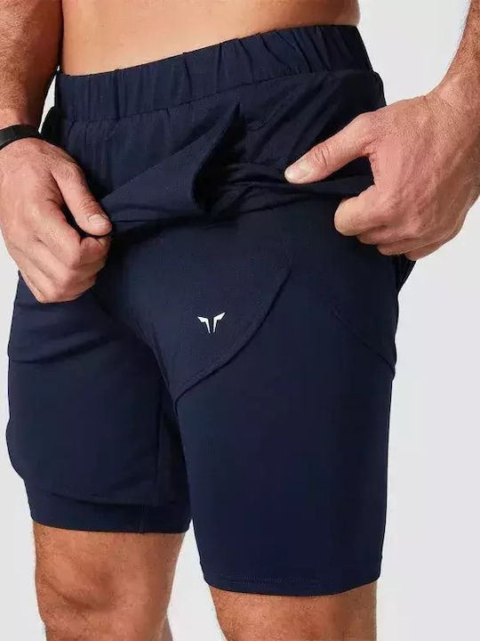 Squatwolf Men's Athletic Shorts Navy