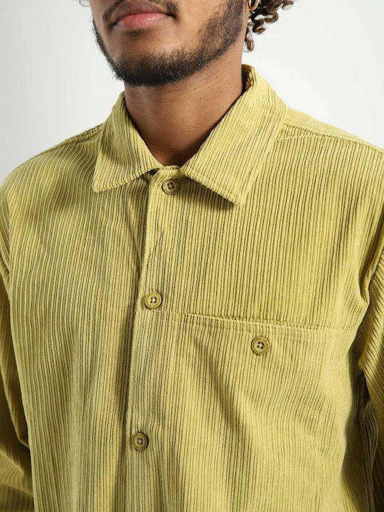 Cactus Langärmeliges Zeichenfolge Overshirt Grün