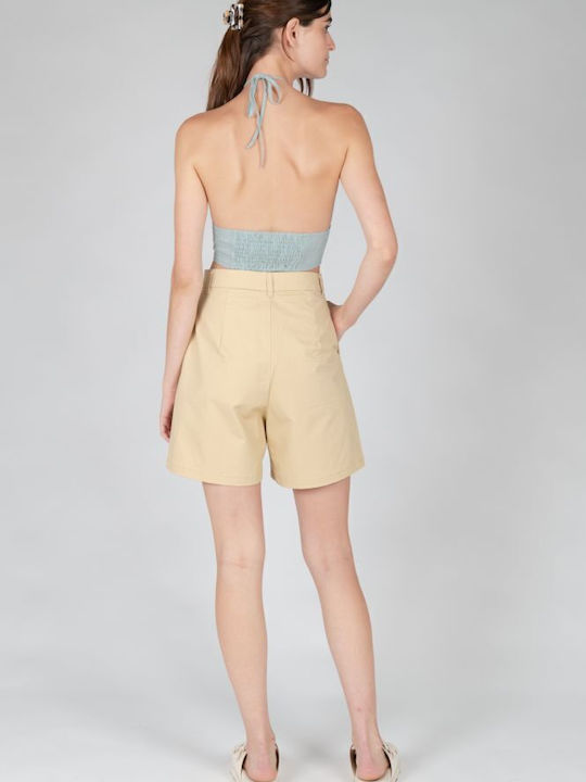 Damen Bermuda Beige