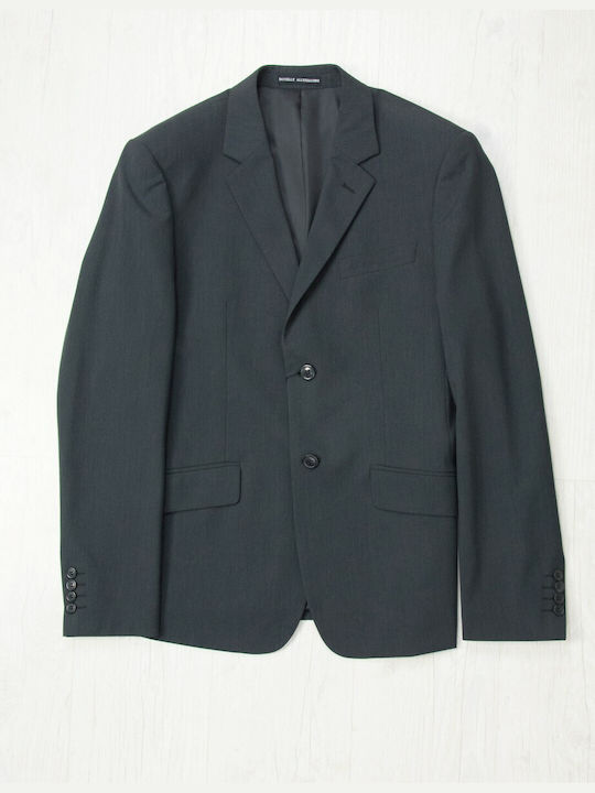 Men's Suit Jacket Regular Fit Black