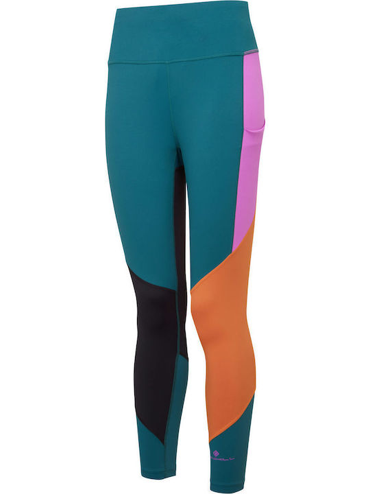 Instruire Colanti de femei Cropped Colanti Deep Lagoon/Thistle