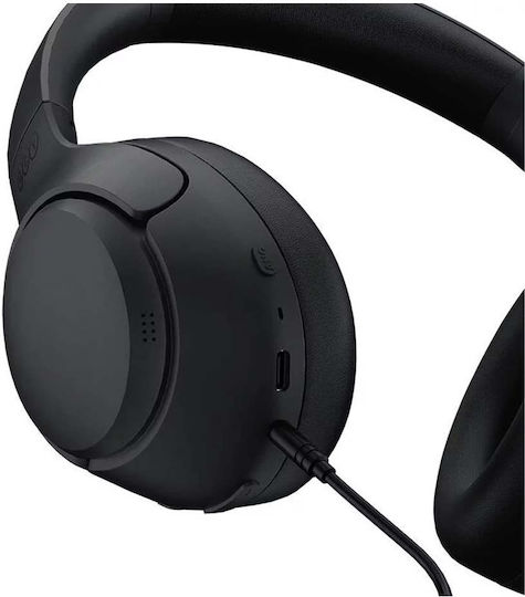 QCY H3 Wireless / Wired Over Ear Headphones with 60 hours of Operation Black