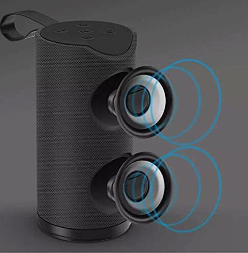 T&G TG-113 Bluetooth Speaker 10W with Radio and Battery Life up to 3 hours Multicolour