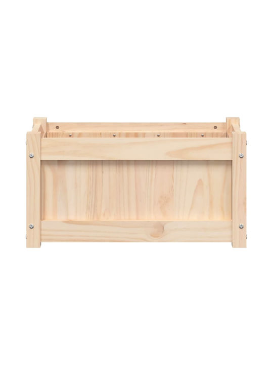 vidaXL Planter Box Lemn Bej 60x31x31cm.