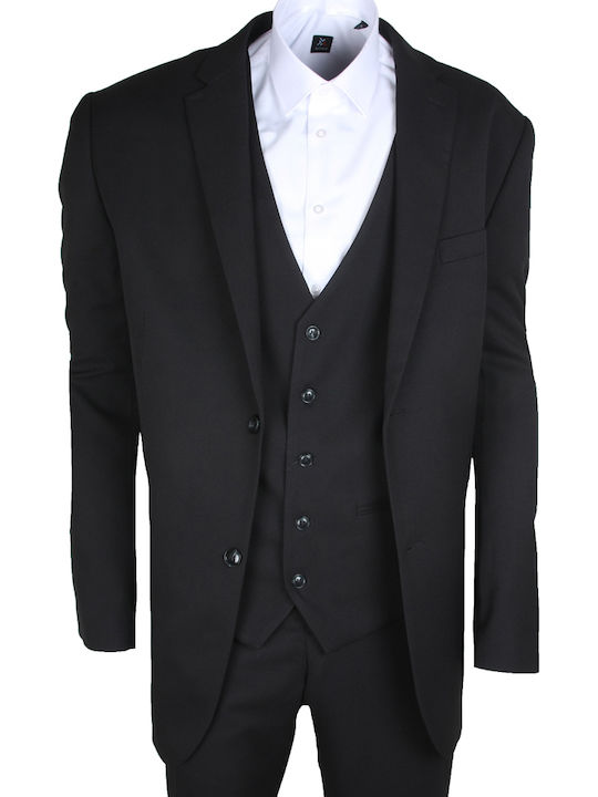 Мъжки Костюм Black