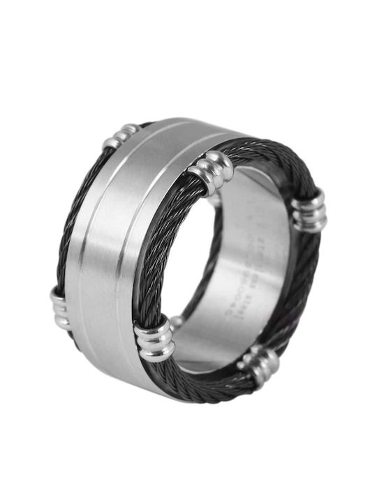 Akzent Men's Steel Ring