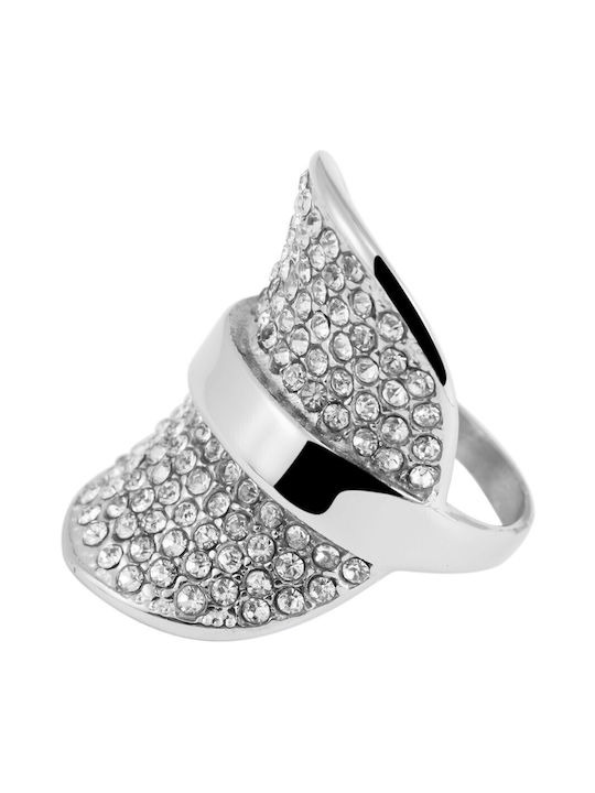 Akzent Women's Ring from Steel