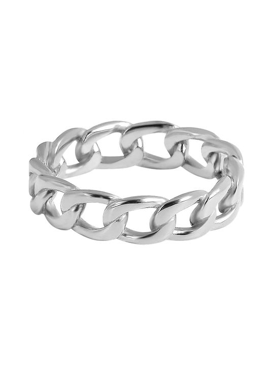 Akzent Women's Ring from Steel