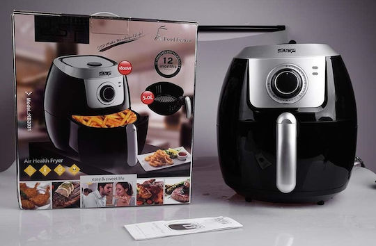 DSP KB2031 Heißluftfritteuse 5Es Schwarz