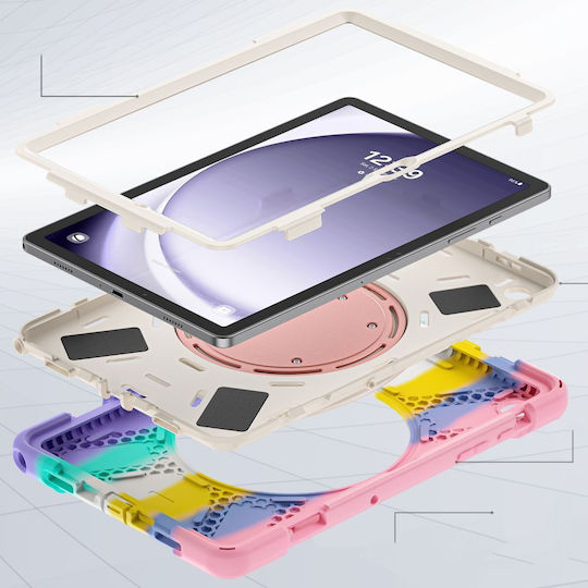 Tech-Protect X-Armor Back Cover Ανθεκτική Ροζ (Galaxy Tab A9+ Plus 11.0 X210 / X215 / X216)