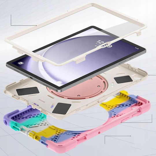 Tech-Protect X-Armor Back Cover Ανθεκτική Ροζ (Galaxy Tab A9+ Plus 11.0 X210 / X215 / X216)