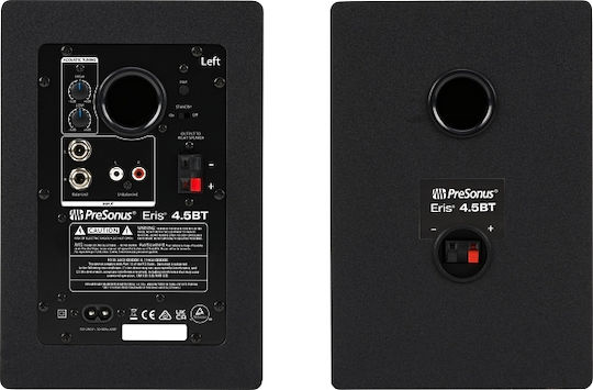 Presonus Eris E4.5 BT 2nd Gen Studio Monitor Lautsprecher 4.5" 50W Paar Schwarze
