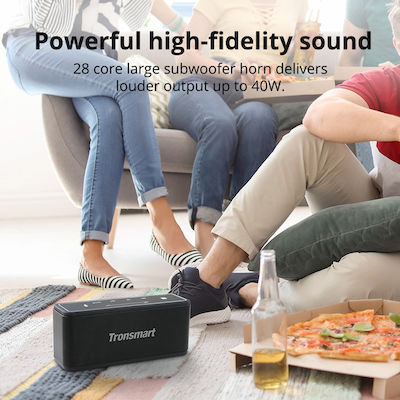 Tronsmart Element Mega 250394 Difuzor Portabil 40W cu Durată de Funcționare a Bateriei până la 15 ore Negru
