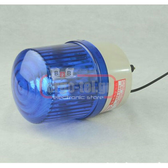Nanzhou Σειρήνα Συναγερμού Εξωτερικού Χώρου 230V με Μπλε Φως