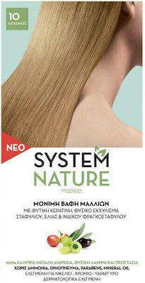 Sant' Angelica System Nature Set Blonde Hair Dye no Ammonia 10 Texas 60ml