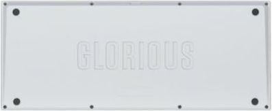 Glorious 130041 Barebone Tastatur Gmmk Pro Weißes Eis 75% Tkl Barebone, Ansi Layout, Silber