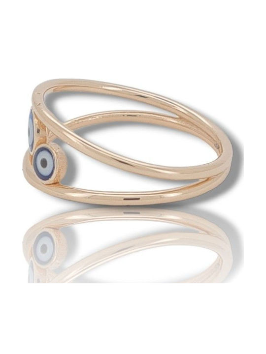 Mentzos Дамски Пръстен от Розово злато 14K