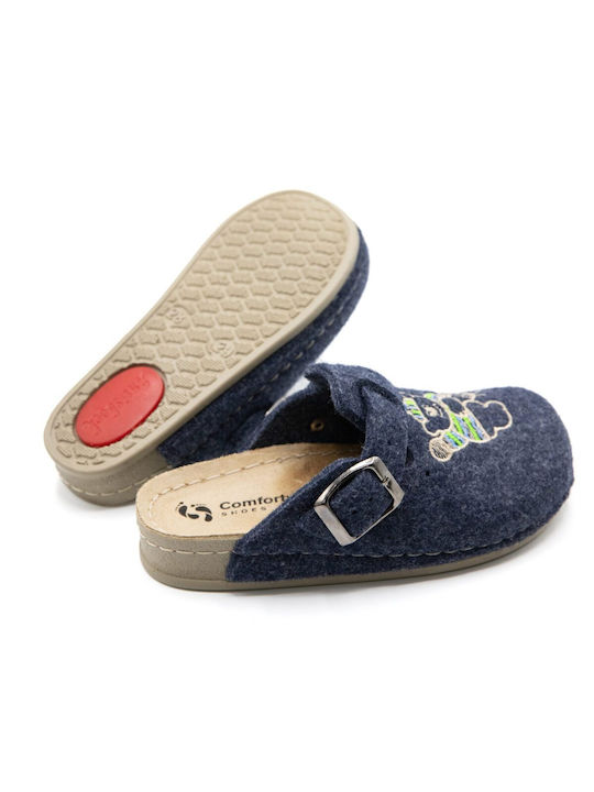 Comfort Way Shoes Anatomic Kids Slippers Blue