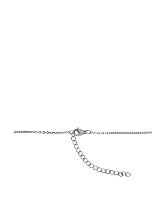 Akzent Σταυρός από Ατσάλι με Αλυσίδα